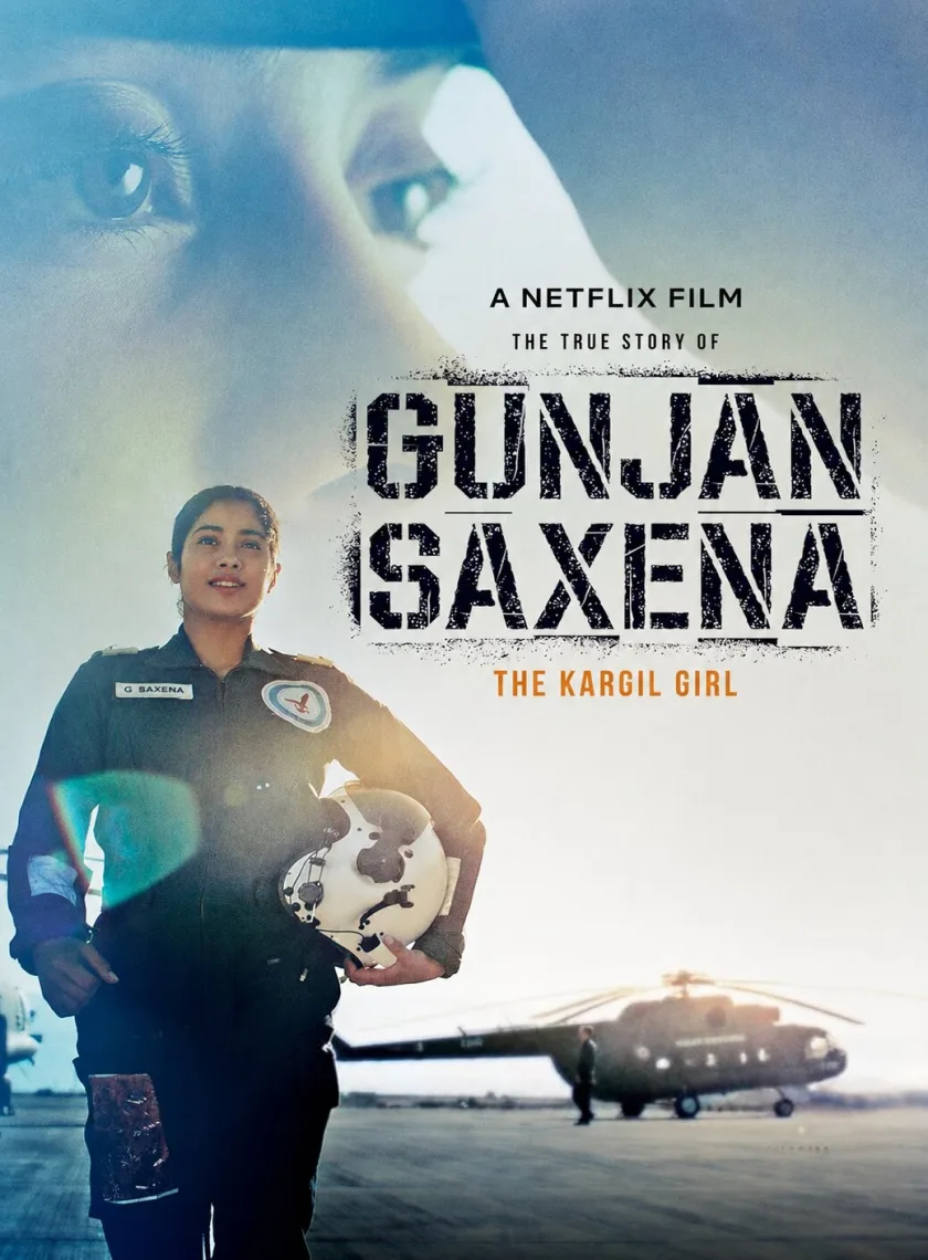 Gunjan Saxena - The Kargil Girl (2020) Bollywood Hindi Movie HD ESub poster