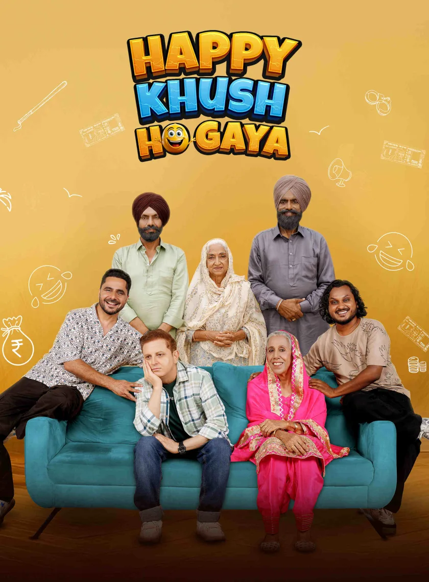 Happy Khush Ho Gaya (2025) Punjabi Movie HD ESub poster