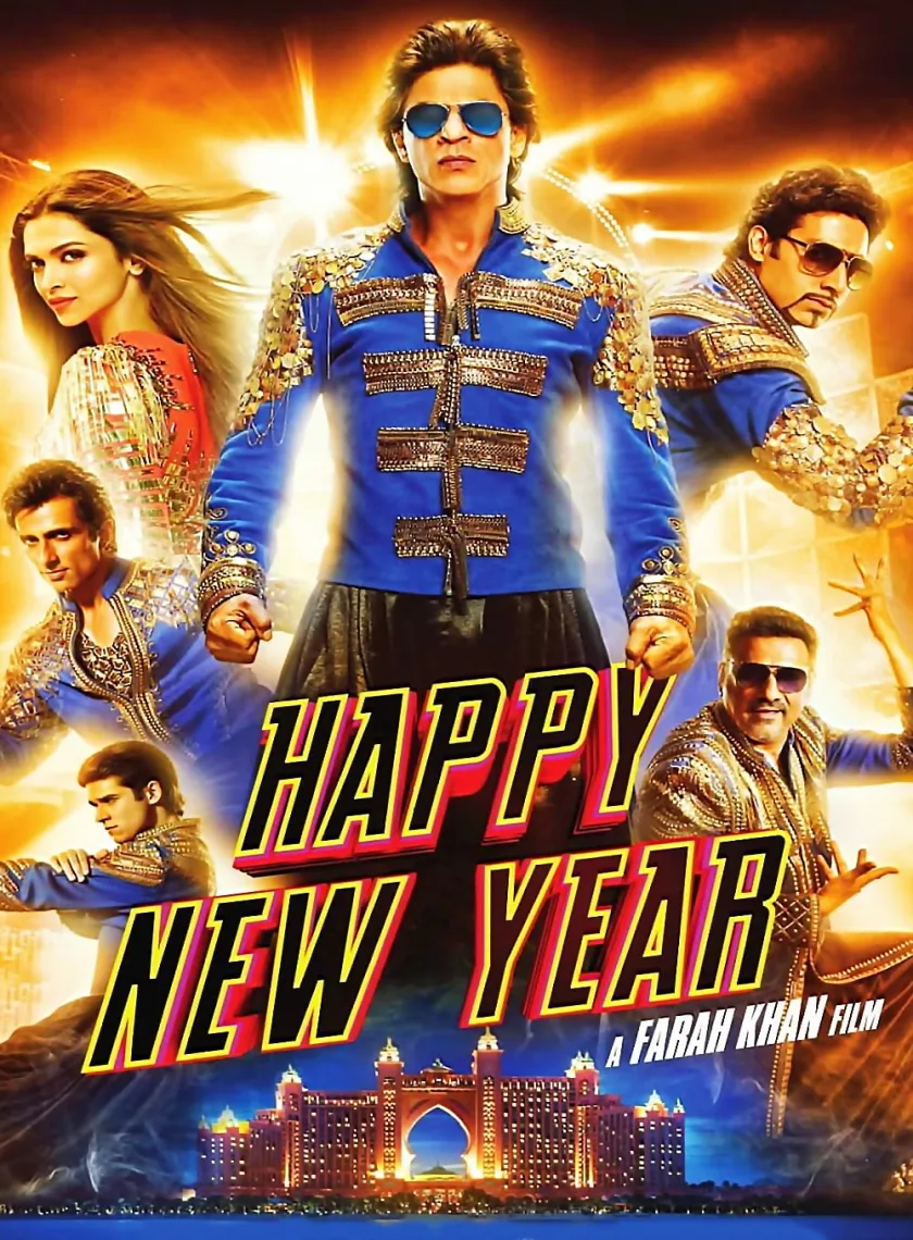 Happy New Year (2014) Bollywood Hindi Movie BluRay HD ESub poster