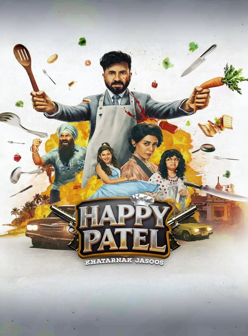 Happy Patel - Khatarnak Jasoos (2026) Bollywood Hindi Movie HD ESub poster