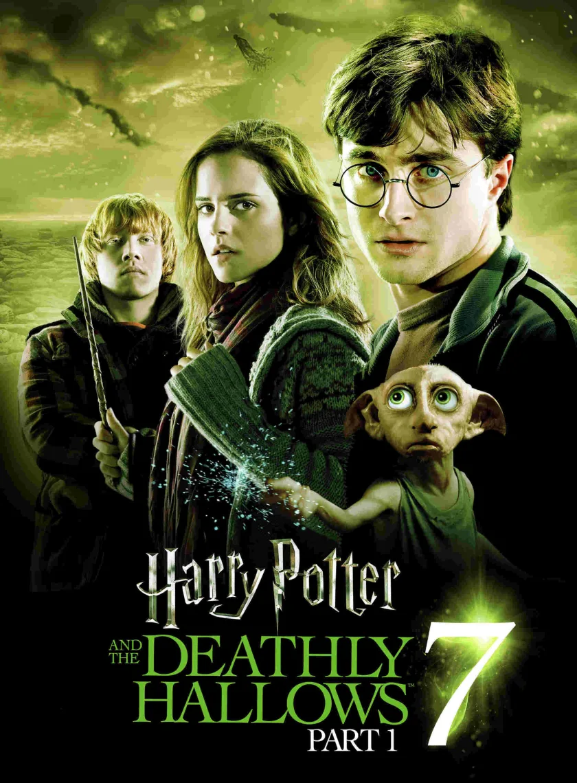 Harry Potter and the Deathly Hallows - Part 1 (2010) (Hindi + English) Dual Audio Hollywood Movie BluRay HD ESub poster