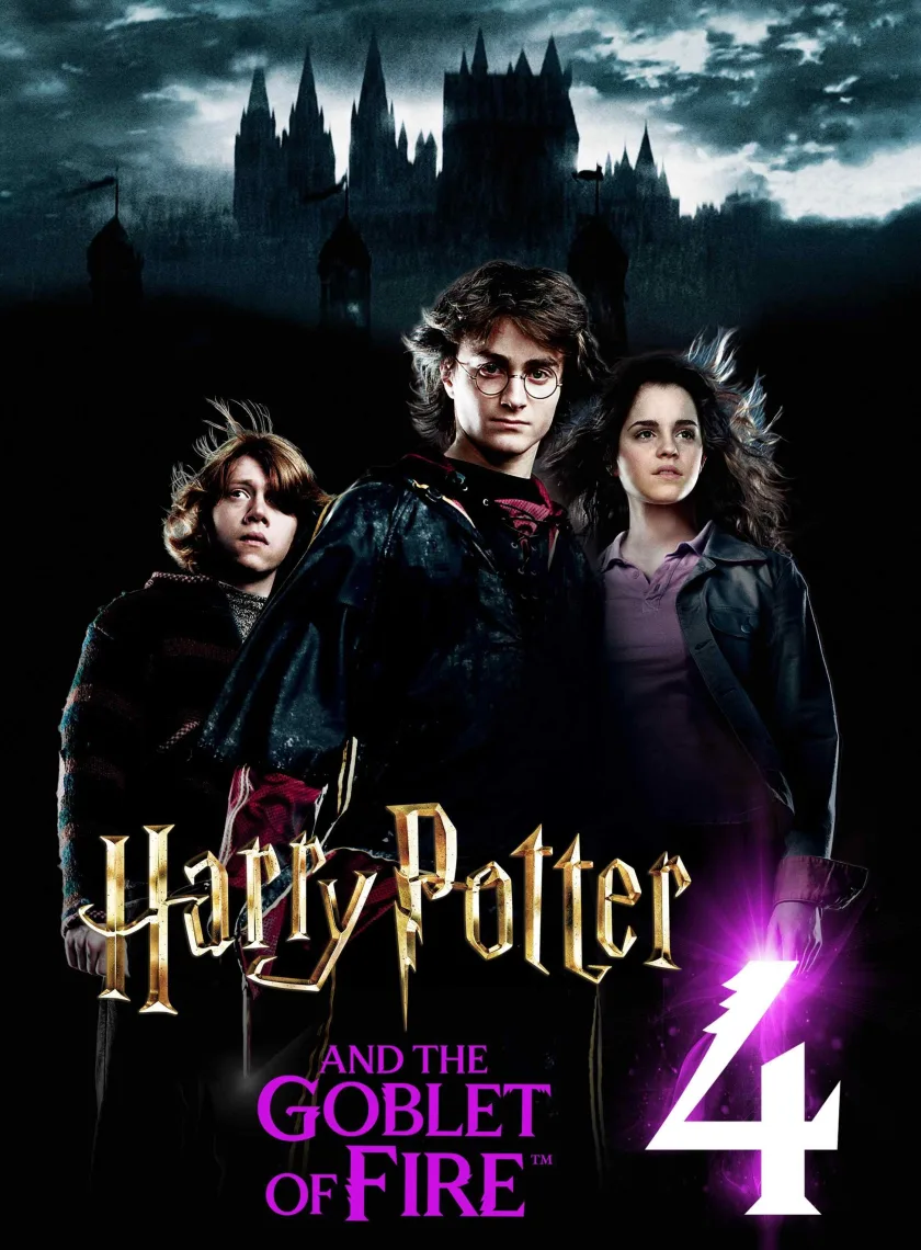 Harry Potter and the Goblet of Fire (2005) (Hindi + English) Dual Audio Hollywood Movie BluRay HD ESub poster
