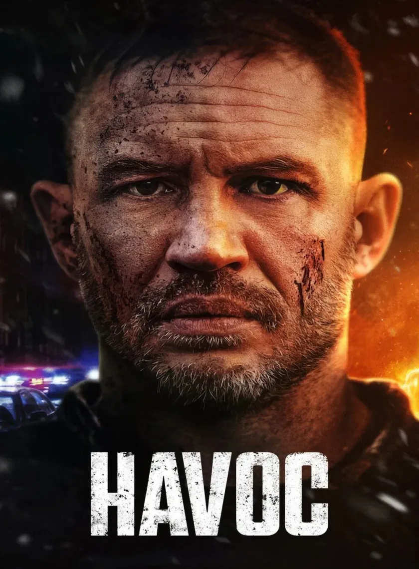 Havoc (2025) (Hindi + English) Dual Audio Hollywood Movie HD ESub poster