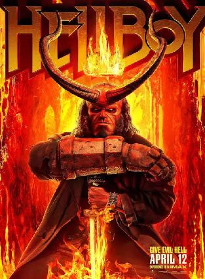 Hellboy (2019) Hollywood Hindi Dubbed Movie poster