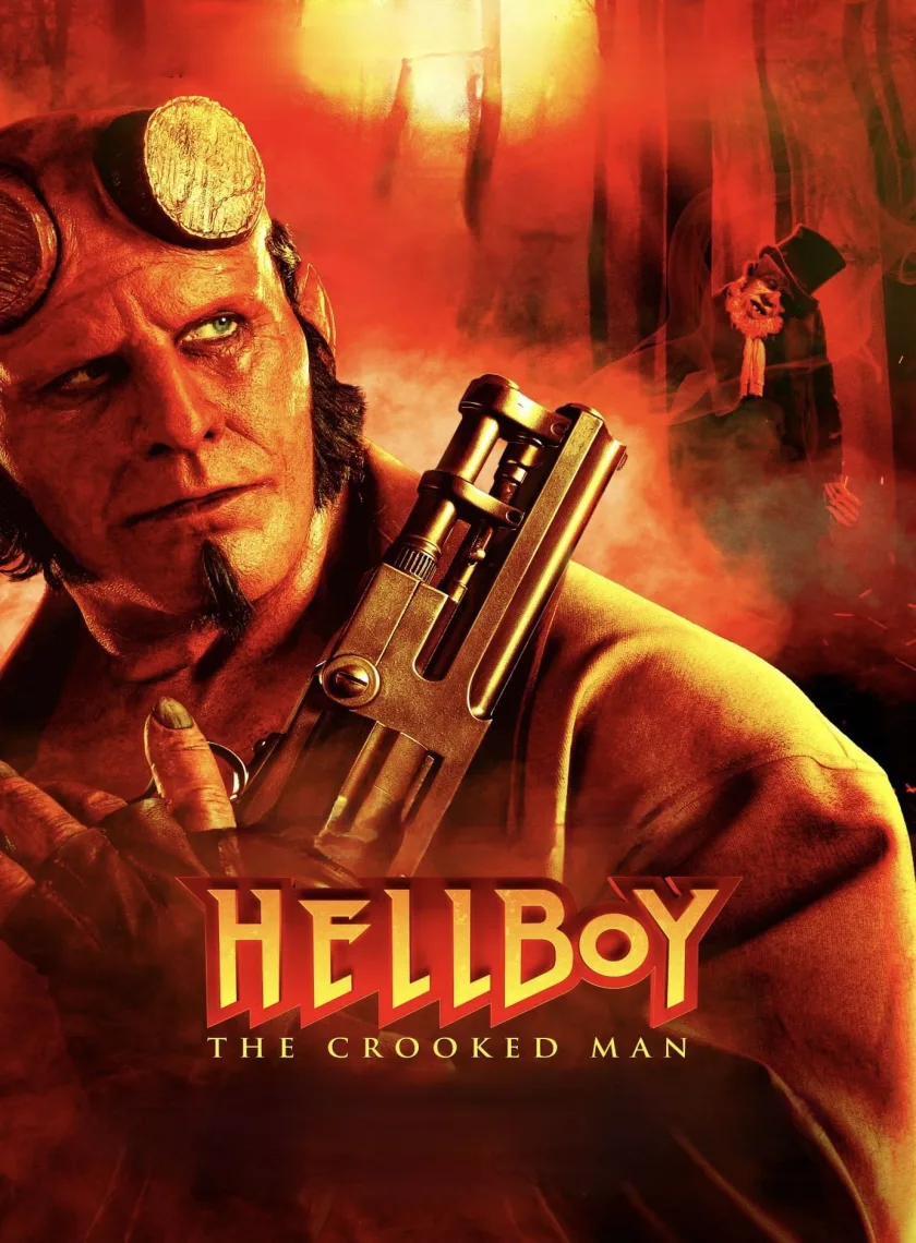 Hellboy - The Crooked Man (2024) (Hindi + English) Dual Audio Hollywood Movie HD ESub poster