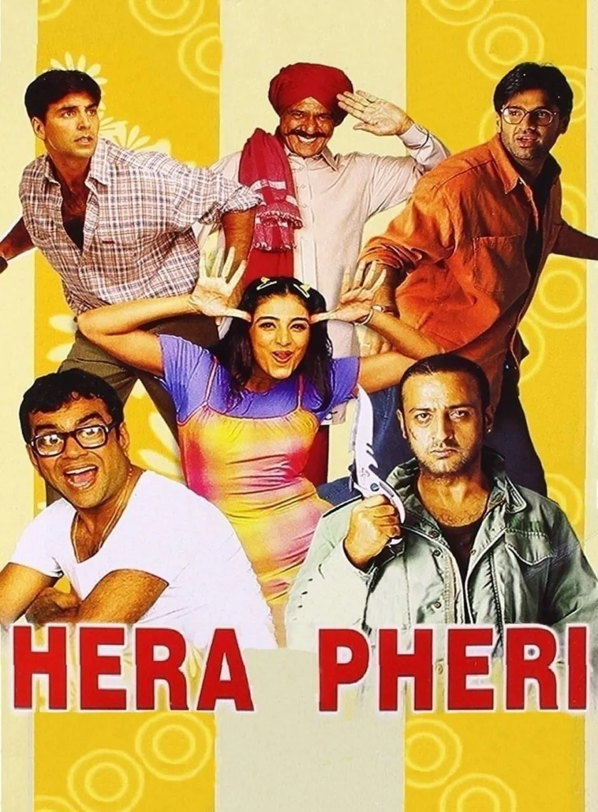 Hera Pheri (2000) Bollywood Hindi Movie HD ESub poster