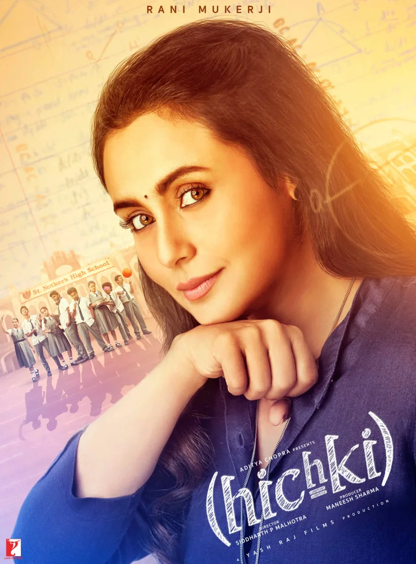 Hichki (2018) Bollywood Hindi Movie BluRay HD ESub poster