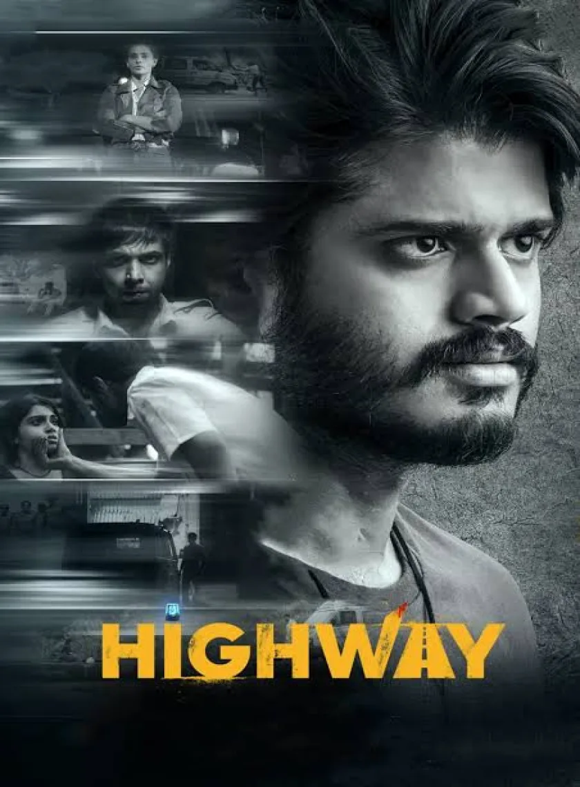 Highway (2023) South Hindi Dubbed UnCut Full Movie HD ESub poster