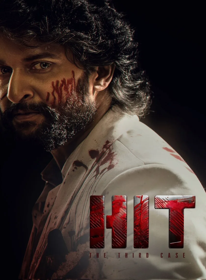 HIT - The Third Case (2025) (Hindi + Telugu) Dual Audio UnCut South Movie HD ESub poster