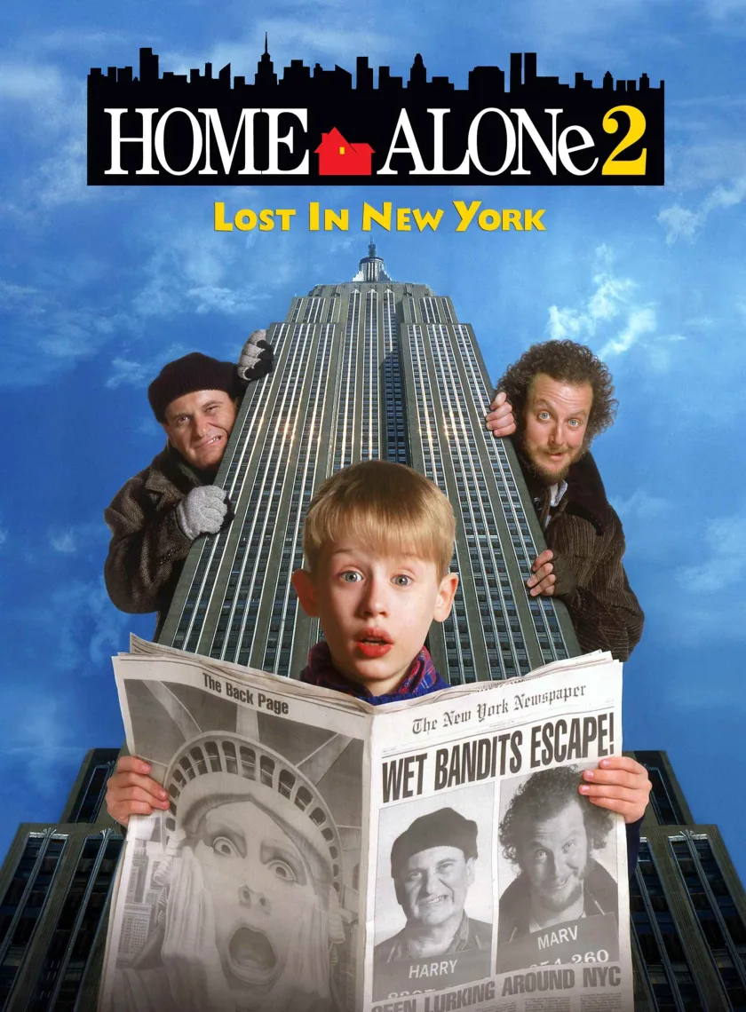 Home Alone 2 Lost in New York (1992) (Hindi + English) Dual Audio Hollywood Movie BluRay HD ESub poster