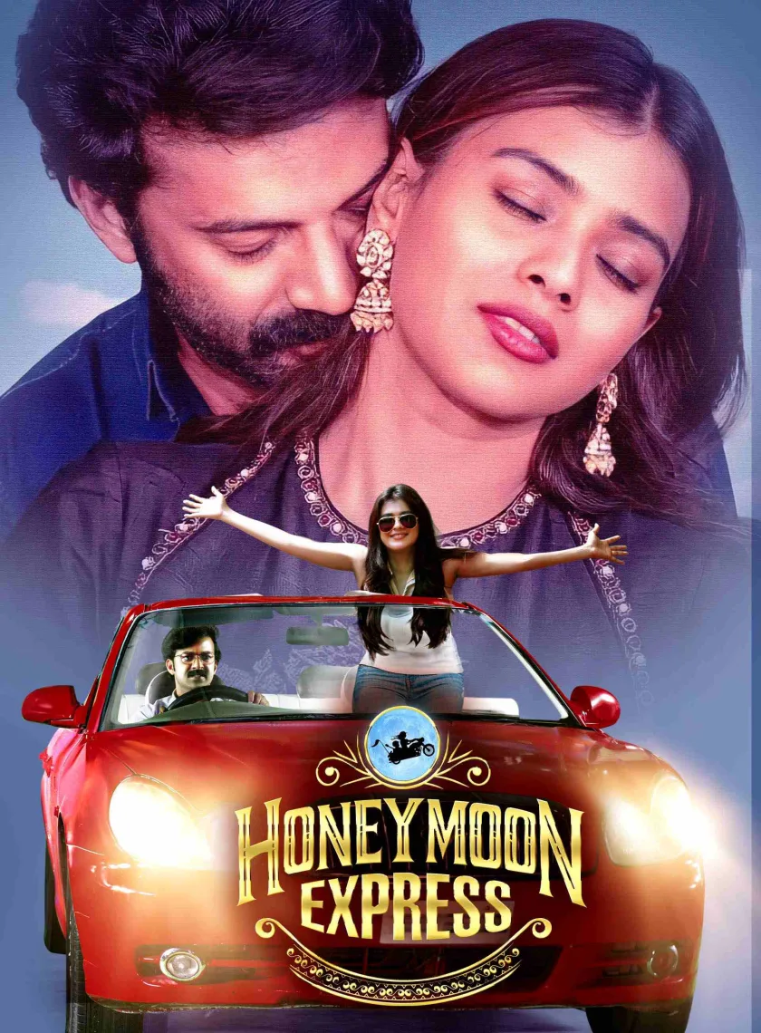 Honeymoon Express (2024) (Hindi + Telugu) Dual Audio UnCut South Movie HD ESub poster