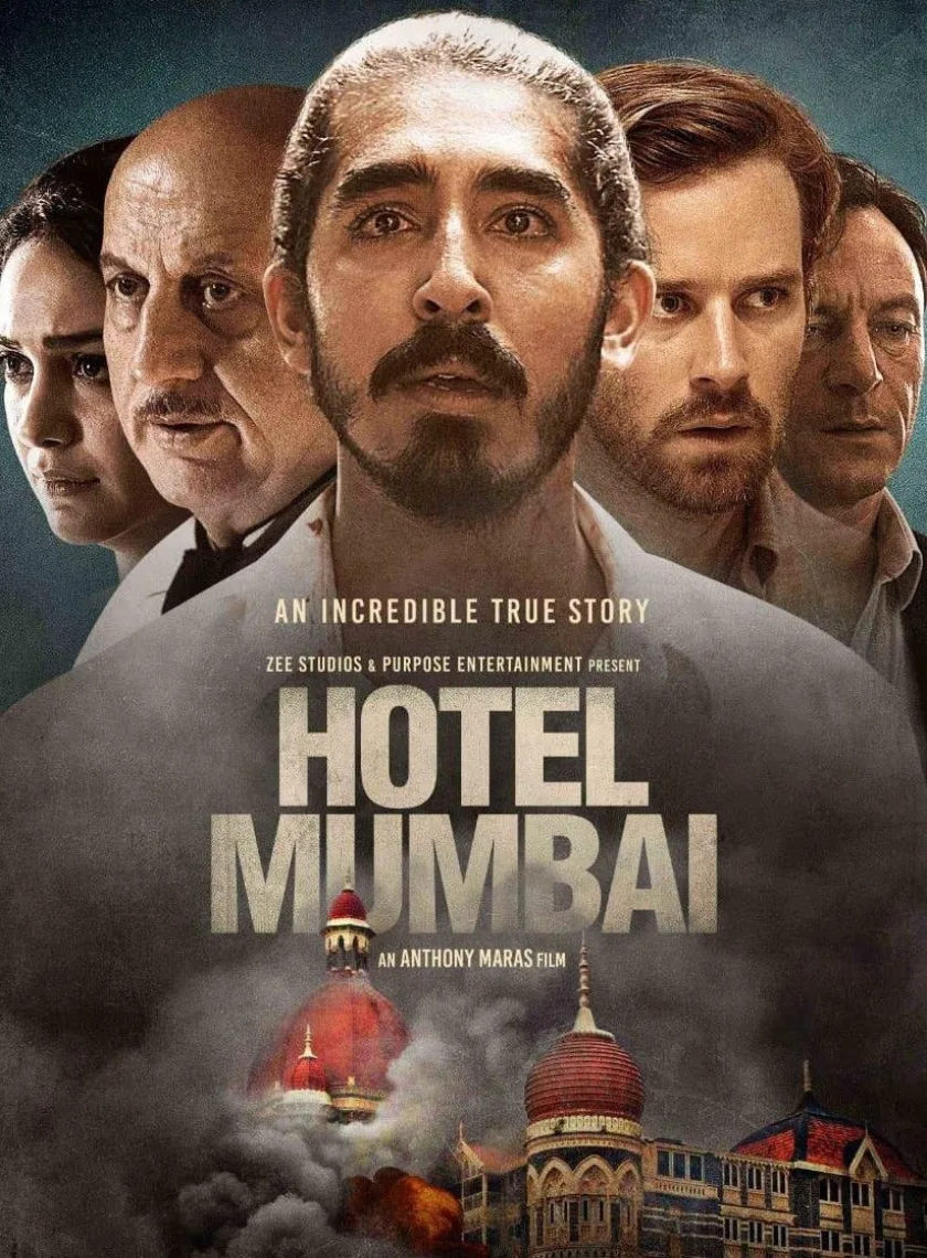 Hotel Mumbai (2018) (Hindi + English) Dual Audio Bollywood Movie BluRay HD ESub poster