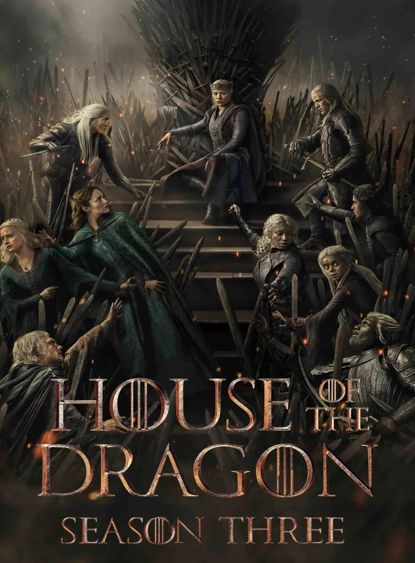 House of the Dragon S03 (2026) (Hindi + English) Dual Audio Completed Web Series HEVC ESub poster