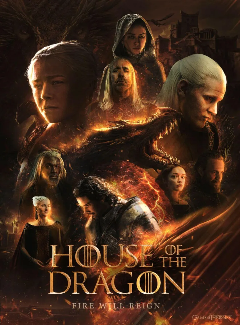 House of the Dragon S1 (2022) {Hindi + English} Dual Audio Completed Web Series HEVC ESub poster