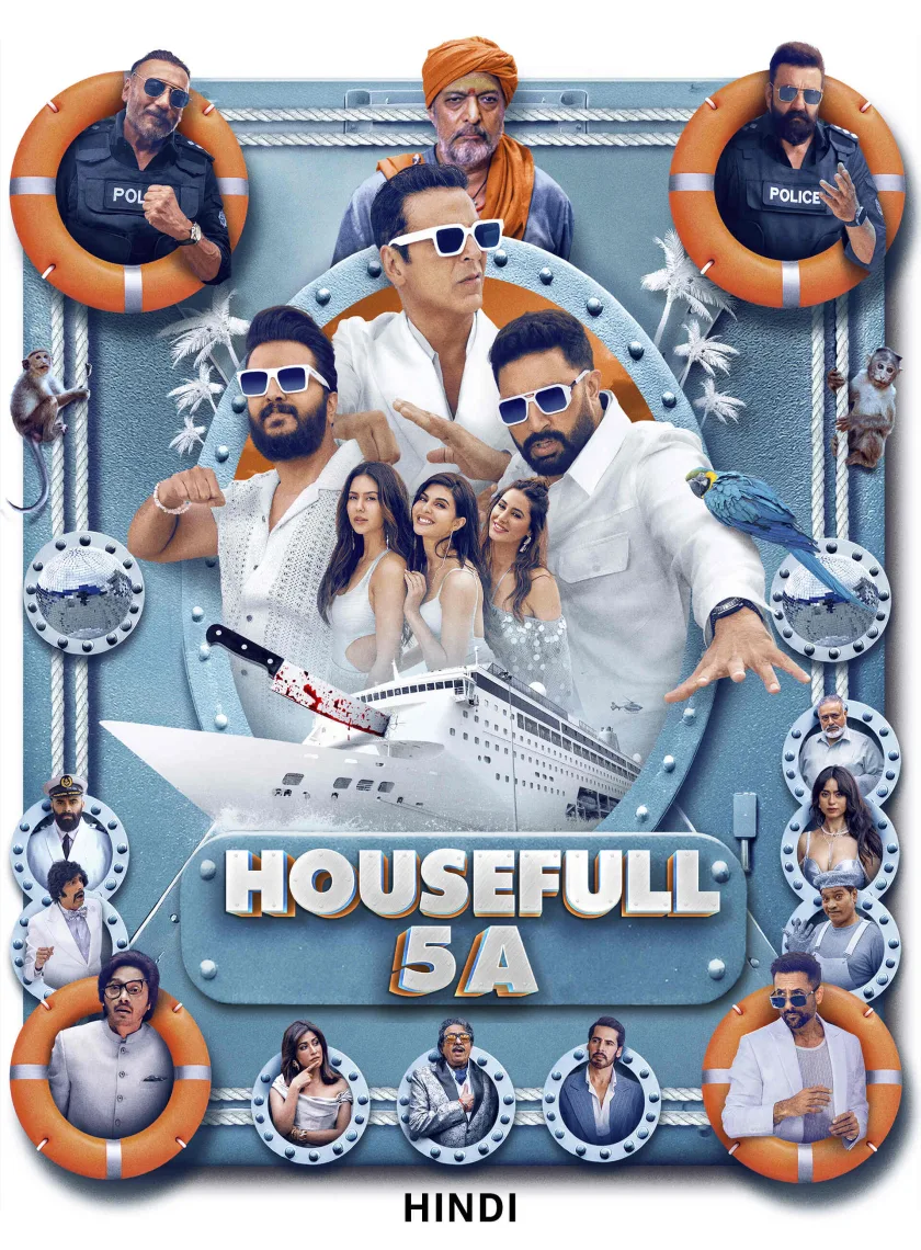 Housefull 5 (2025) Bollywood Hindi Movie HD ESub poster