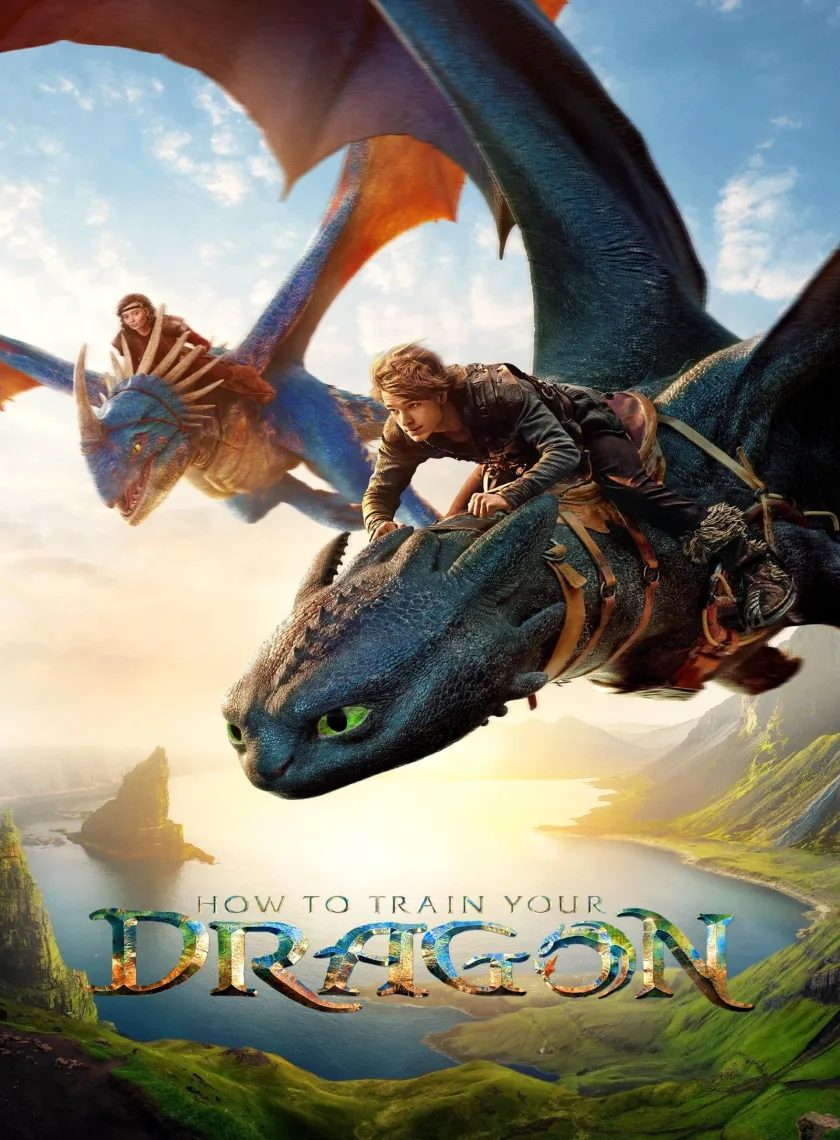How to Train Your Dragon (2025) (Hindi + English) Dual Audio Hollywood Movie HD ESub poster