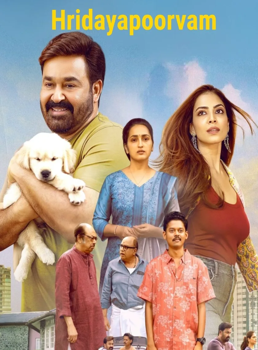 Hridayapoorvam (2025) (Hindi + Malayalam) Dual Audio UnCut South Movie HD ESub poster