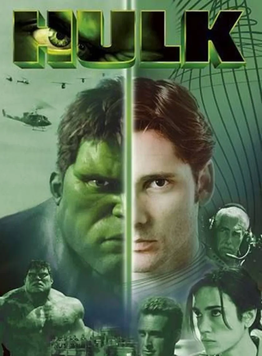 Hulk (2003) (Hindi + English) Dual Audio MCU Hollywood Movie BluRay HD ESub poster