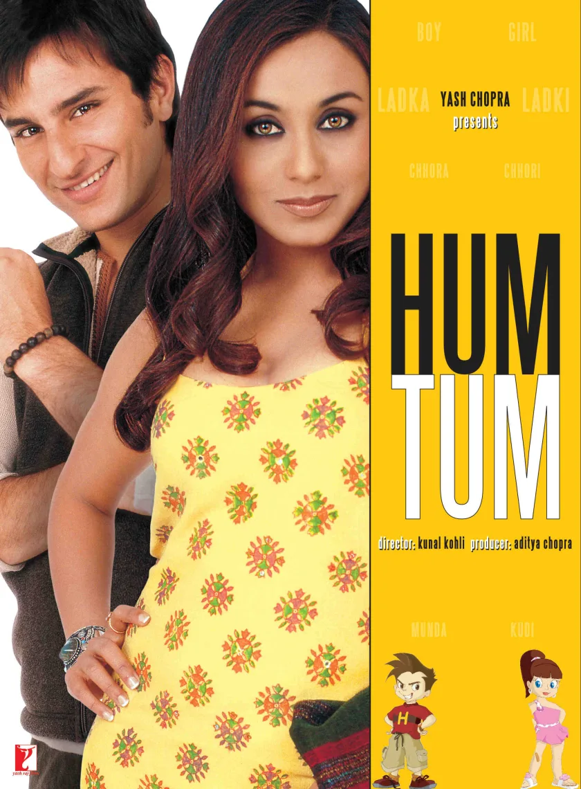 Hum Tum (2004) Bollywood Hindi Movie BluRay HD ESub poster