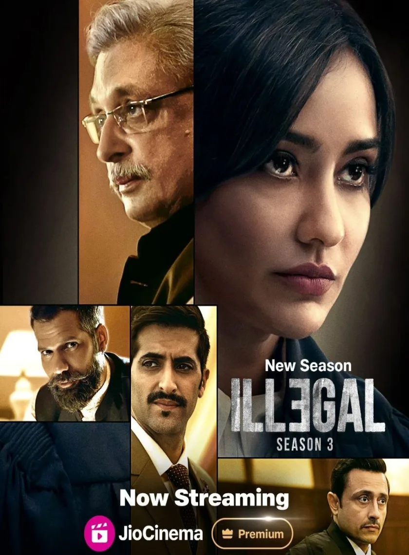 Illegal S03 (2024) Hindi Completed Web Series HEVC poster
