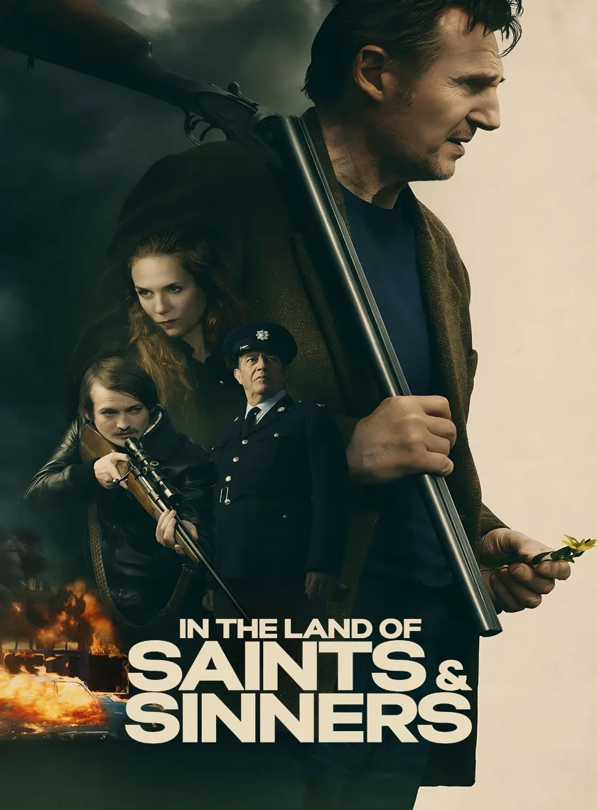 In the Land of Saints and Sinners (2023) (Hindi + English) Dual BluRay Movie HD ESub poster