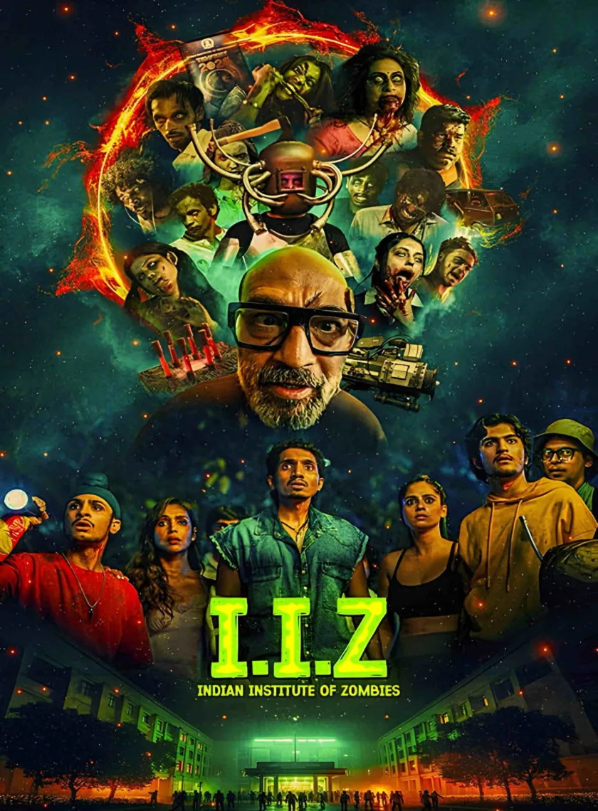 Indian Institute of Zombies (2026) Bollywood Hindi Movie PreDvD poster