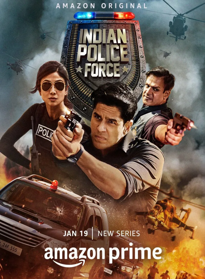 Indian Police Force S1 (2024) Hindi Completed Web Series HEVC ESub poster
