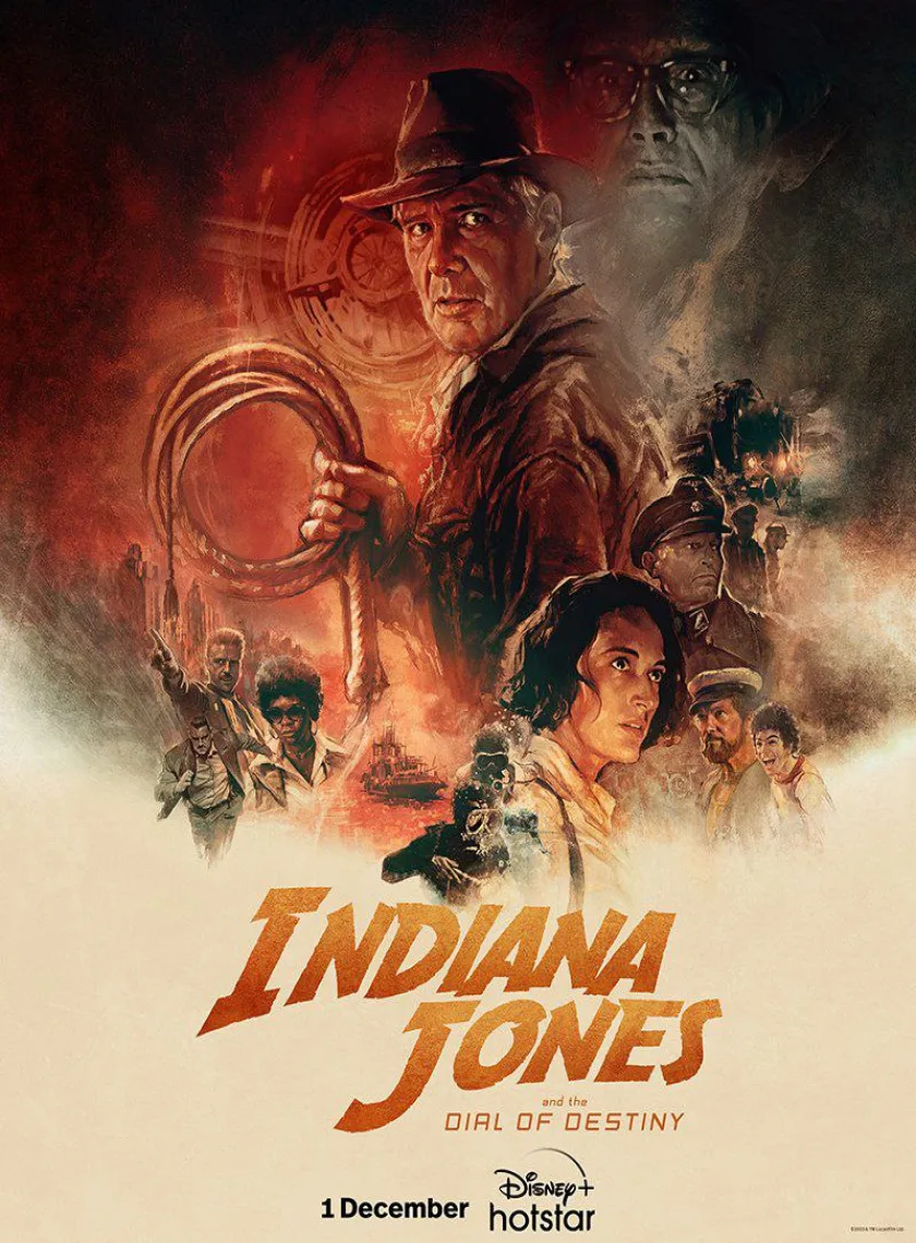 Indiana Jones and the Dial of Destiny (2023) {Hindi + English} Dual Audio Full Movie HD ESub poster