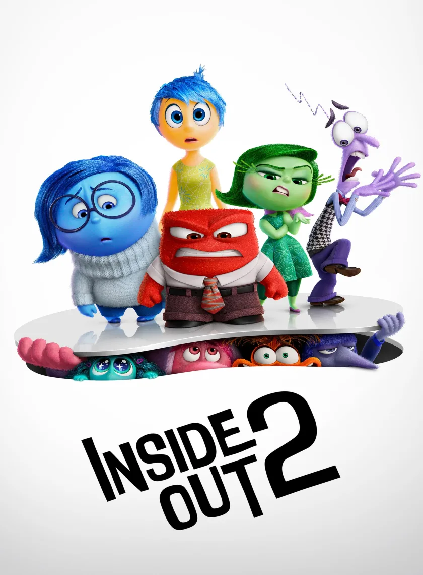 Inside Out 2 (2024) (Hindi + English) Dual Audio Animated Movie BluRay HD ESub poster