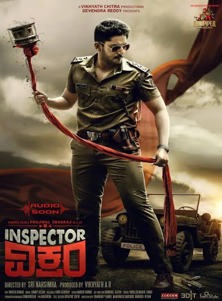 Inspector Vikram (2021) New South Full Movie Dual Audio [Hindi   Kannada] HD poster