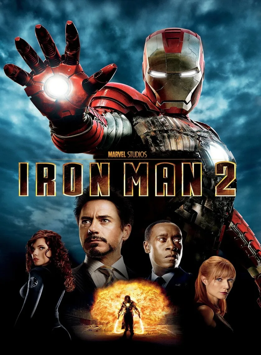 Iron Man 2 (2010) (Hindi + English) Dual Audio MCU Movie BluRay HD ESub poster