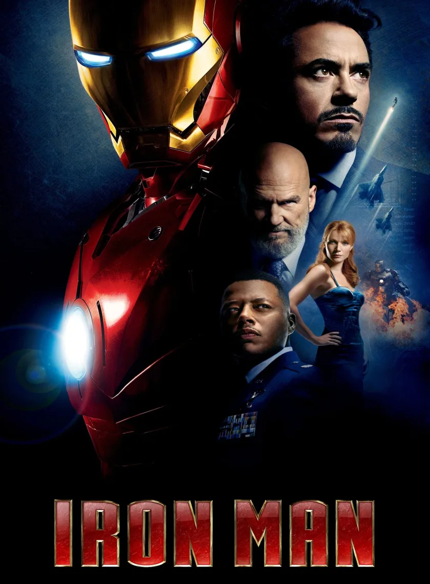 Iron Man (2008) (Hindi + English) Dual Audio MCU Movie BluRay HD ESub poster