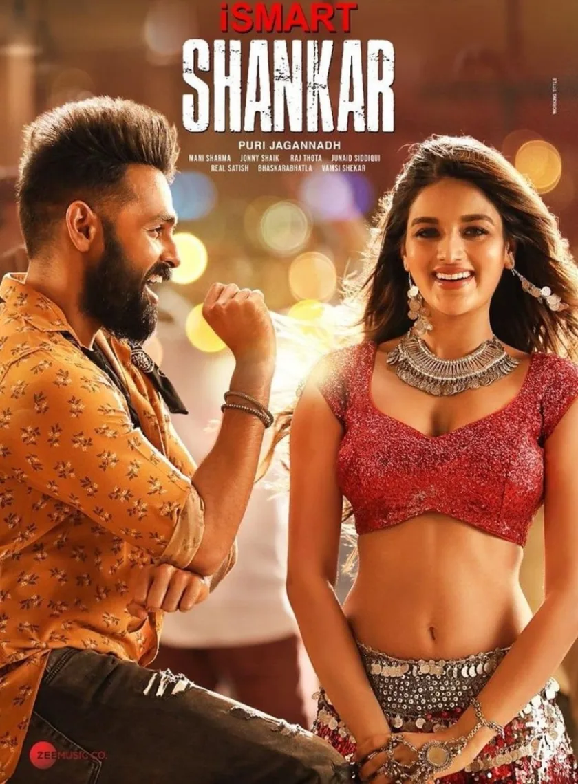 iSmart Shankar (2019) (Hindi + Telugu) Dual Audio UnCut Movie HD ESub poster