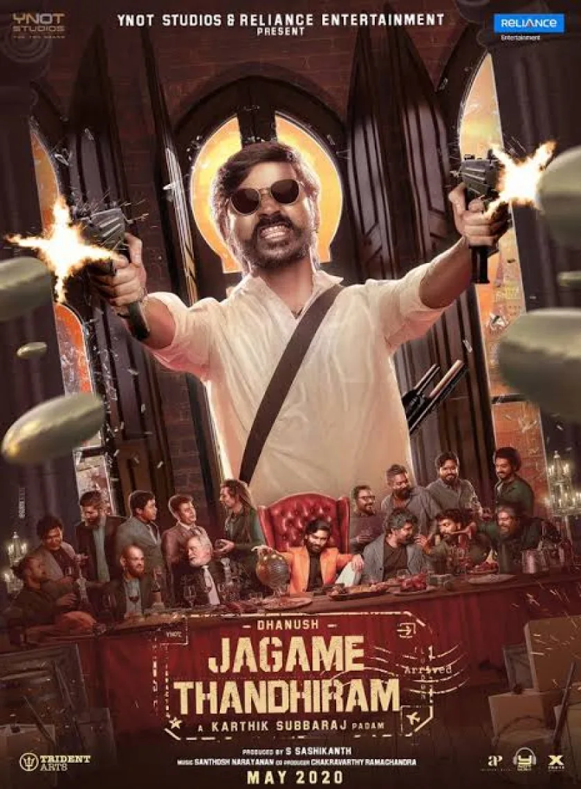 Jagame Thandhiram (2021) New South Hindi Dubbed Full Movie HD poster