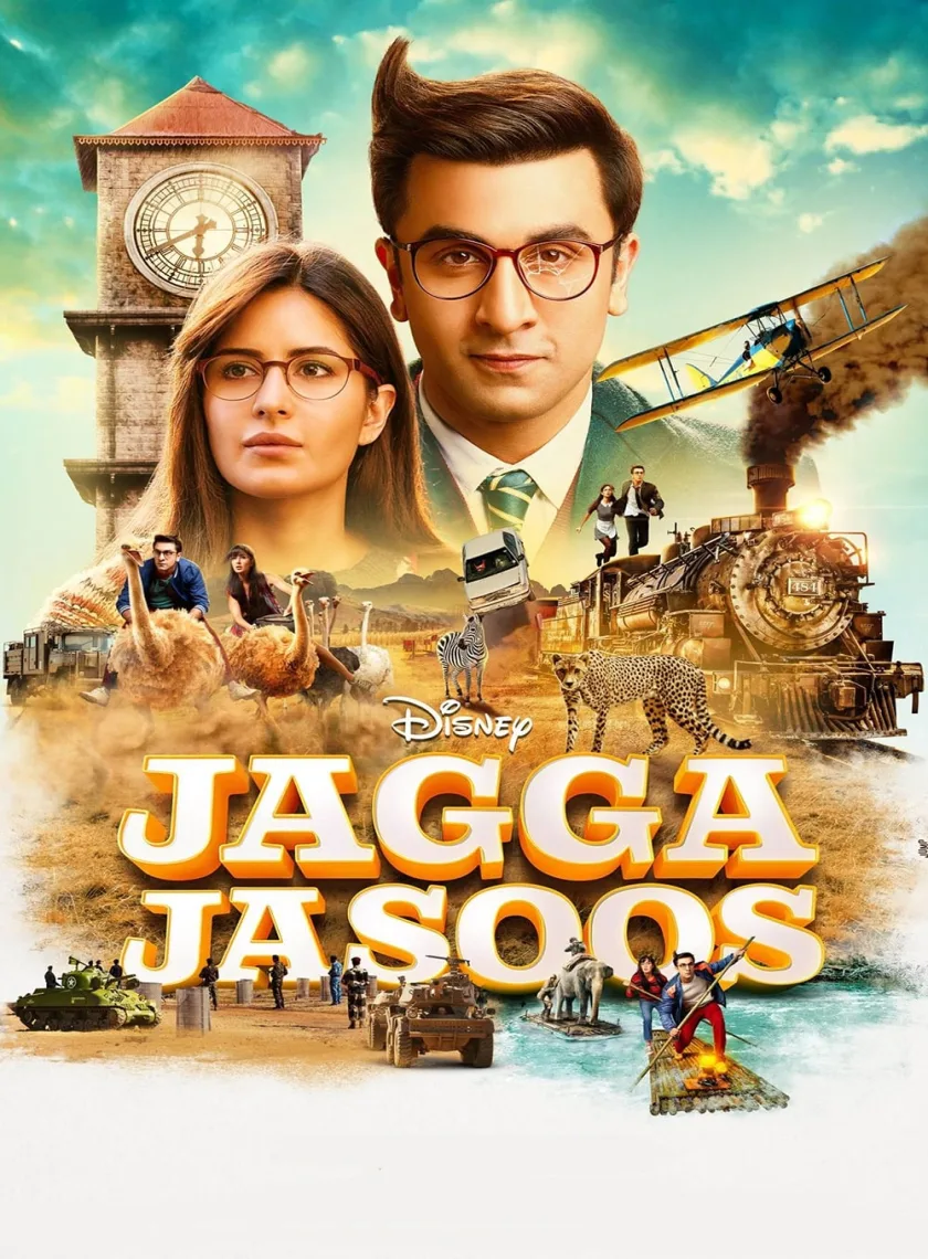Jagga Jasoos (2017) Bollywood Hindi Movie BluRay HD ESub poster