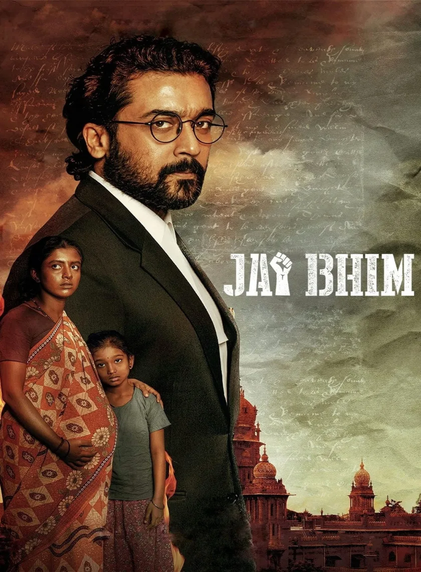 Jai Bhim (2021) (Hindi + Tamil) Dual Audio UnCut South Movie HD ESub poster