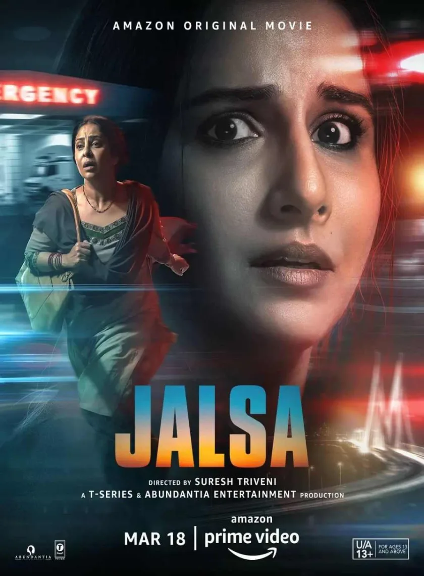 Jalsa (2022) Bollywood Hindi Full Movie HD ESub poster