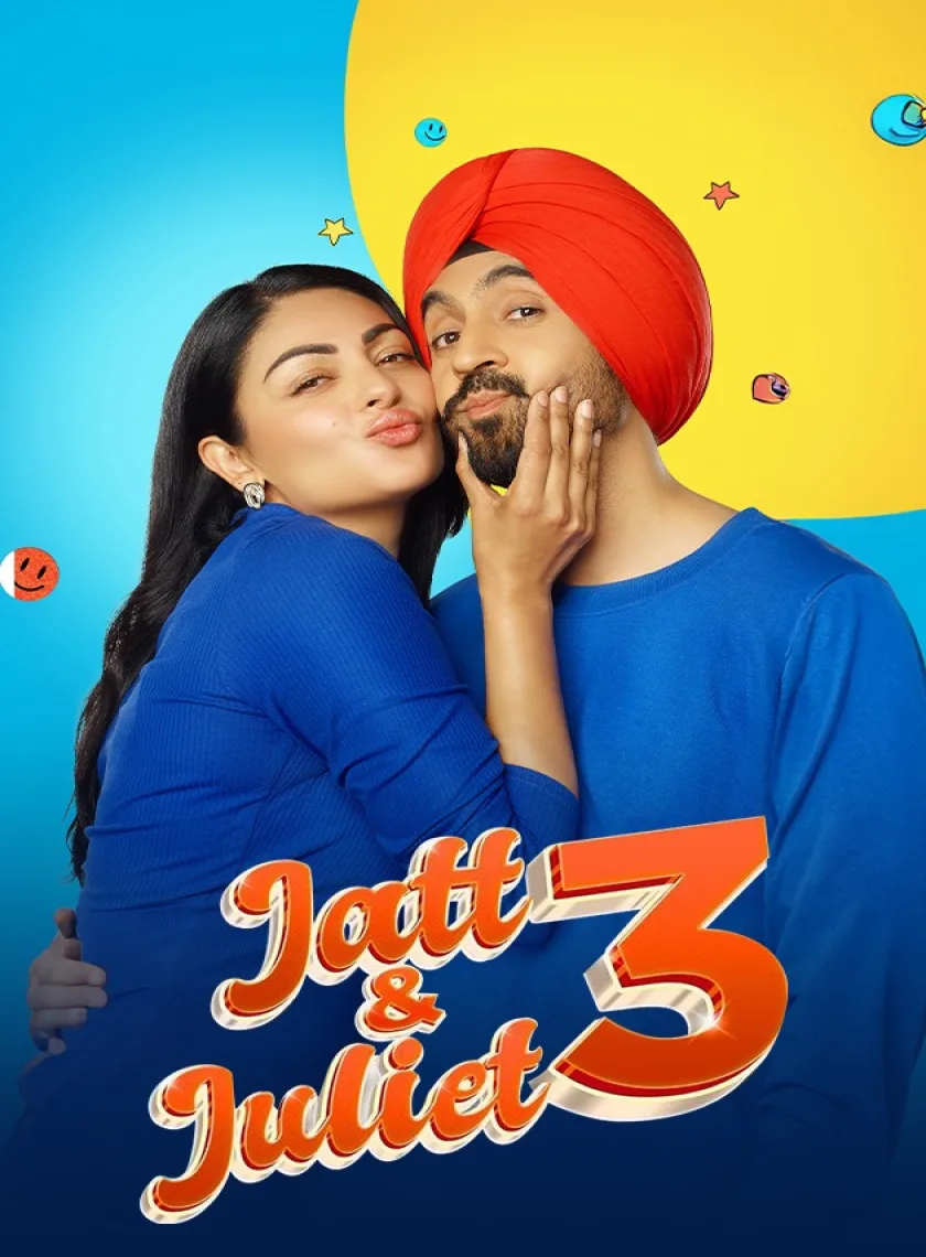 Jatt and Juliet 3 (2024) Panjabi Movie HD ESub poster