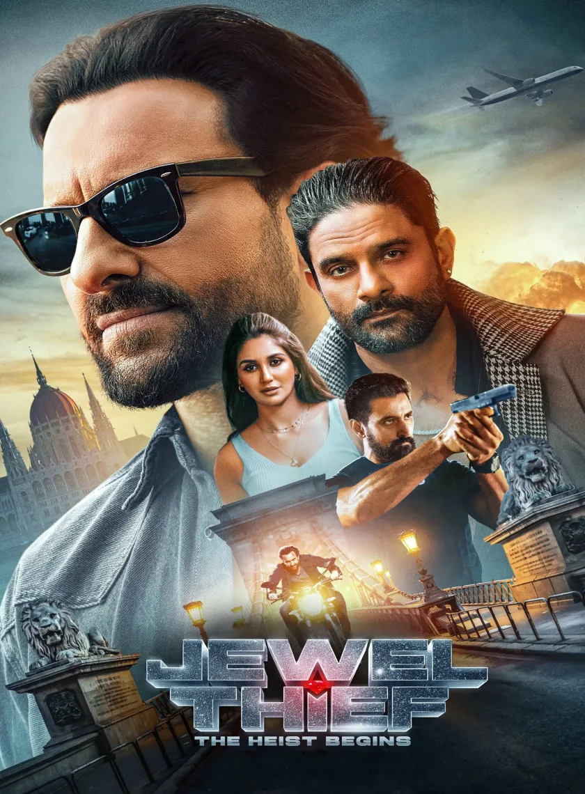 Jewel Thief - The Heist Begins (2025) (Hindi + English) Dual Audio Bollywood Movie HD ESub poster