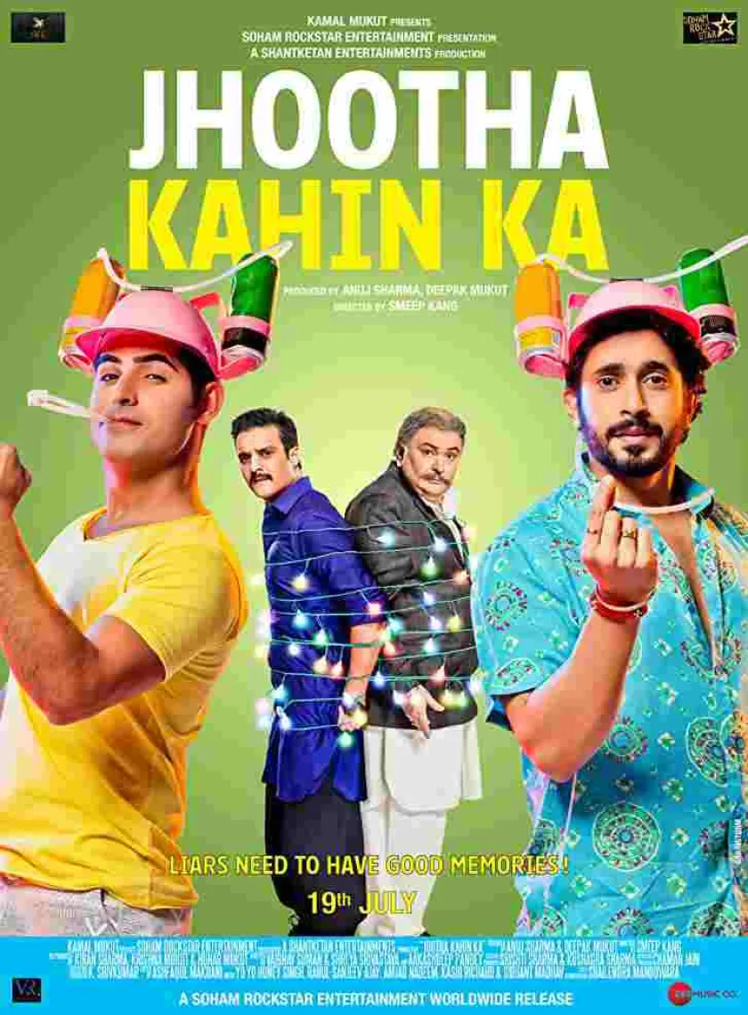 jhootha kahin ka (2019) bollywood movie HD poster