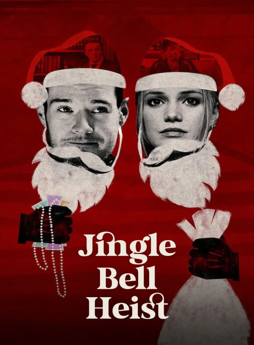 Jingle Bell Heist (2025) (Hindi + English) Dual Audio Hollywood Movie HD ESub poster