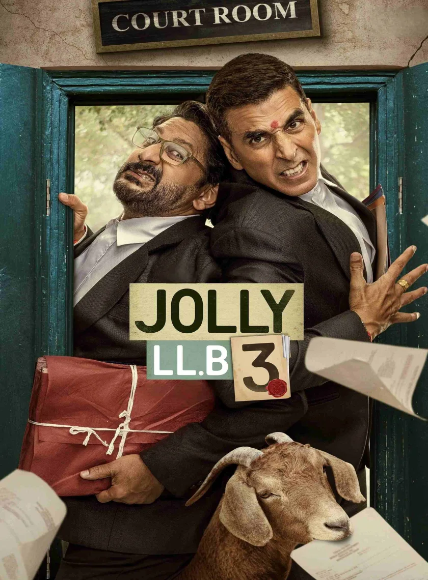 Jolly LLB 3 (2025) Bollywood Hindi Movie HD ESub poster