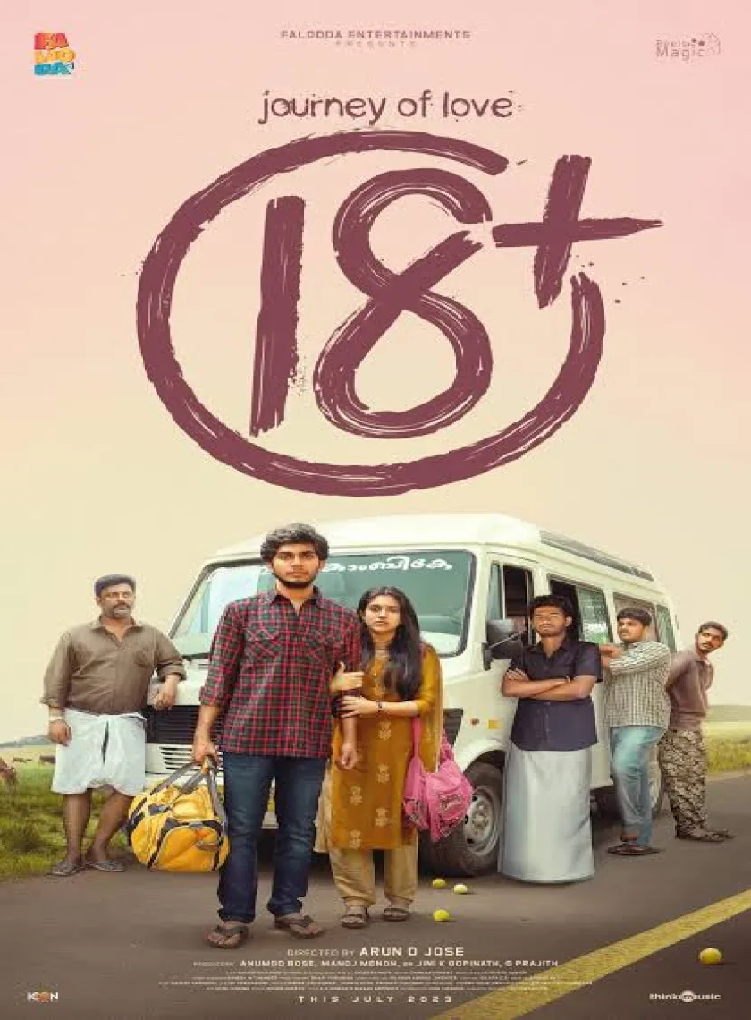 Journey of Love 18+ (2023) {Hindi + Malayalam } Dual Audio South Full Movie HD ESub poster
