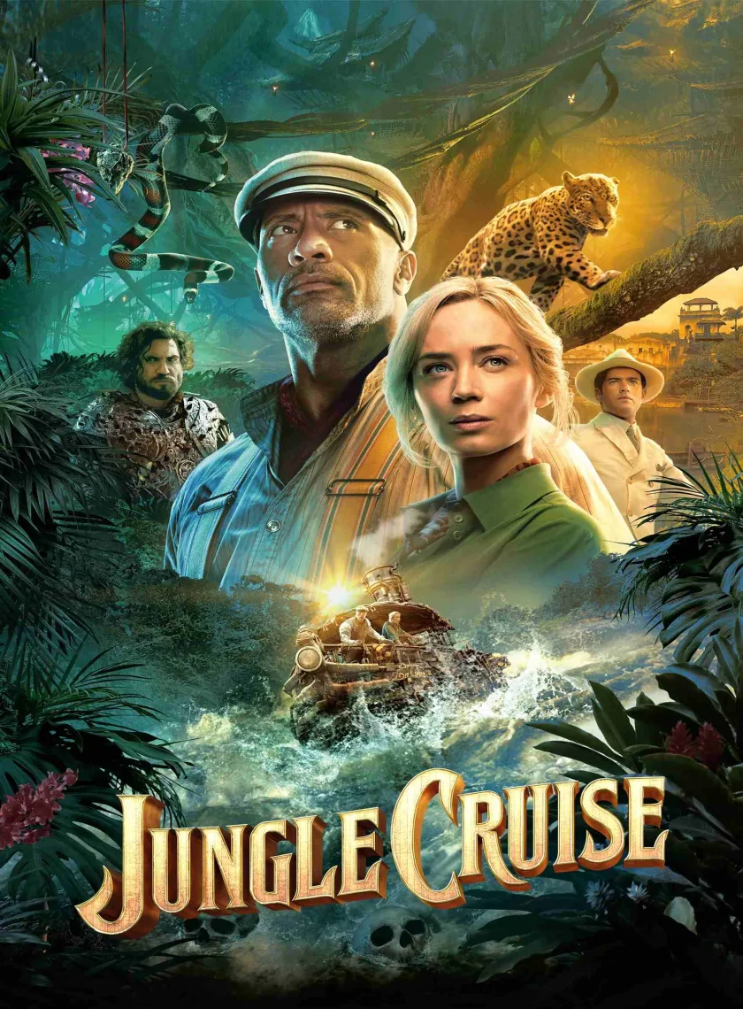 Jungle Cruise (2021) (Hindi + English) Dual Audio Hollywood Movie BluRay HD ESub poster