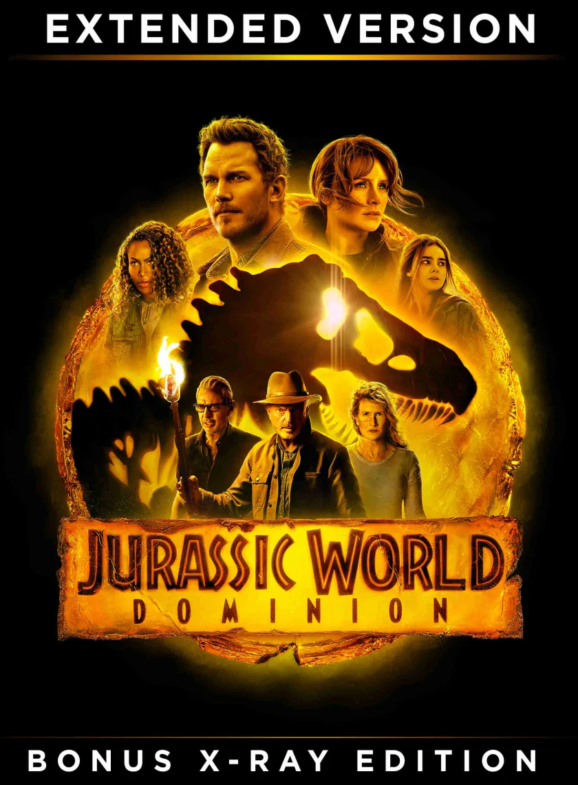 Jurassic World Dominion (2022) (Hindi + English) Dual Audio Hollywood Movie BluRay HD ESub poster
