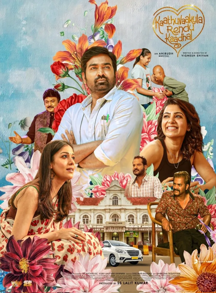 Kaathuvaakula Rendu Kaadhal (Double Trouble) (2022) {Hindi + Tamil} Dual Audio UnCut Movie HD ESub poster