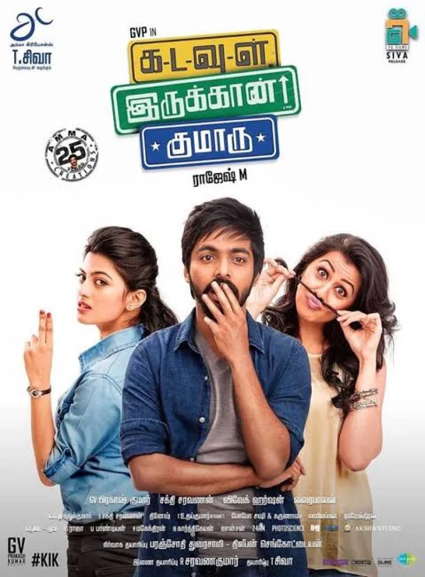 Kadavul Irukaan Kumaru (2021) New South Full Movie Dual Audio [Hindi   Tamil] HD poster
