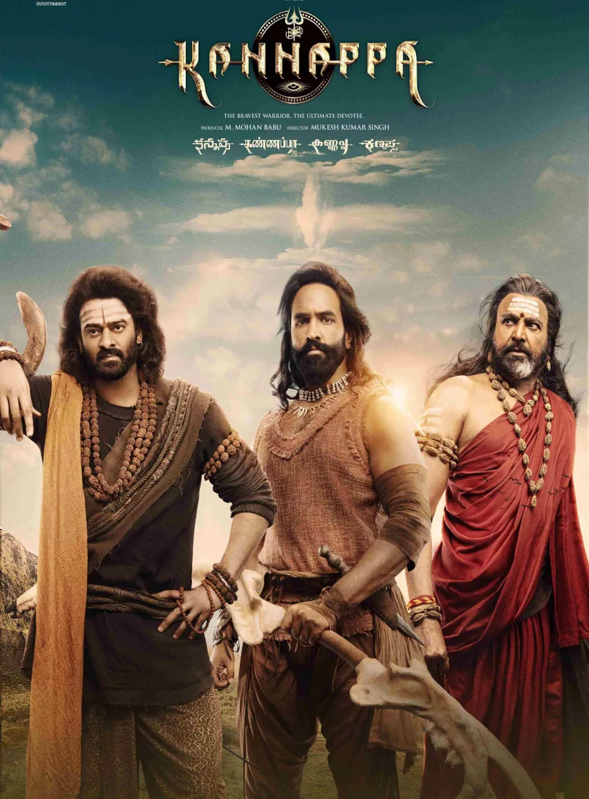 Kannappa (2025) South Hindi Dubbed Movie HD ESub poster
