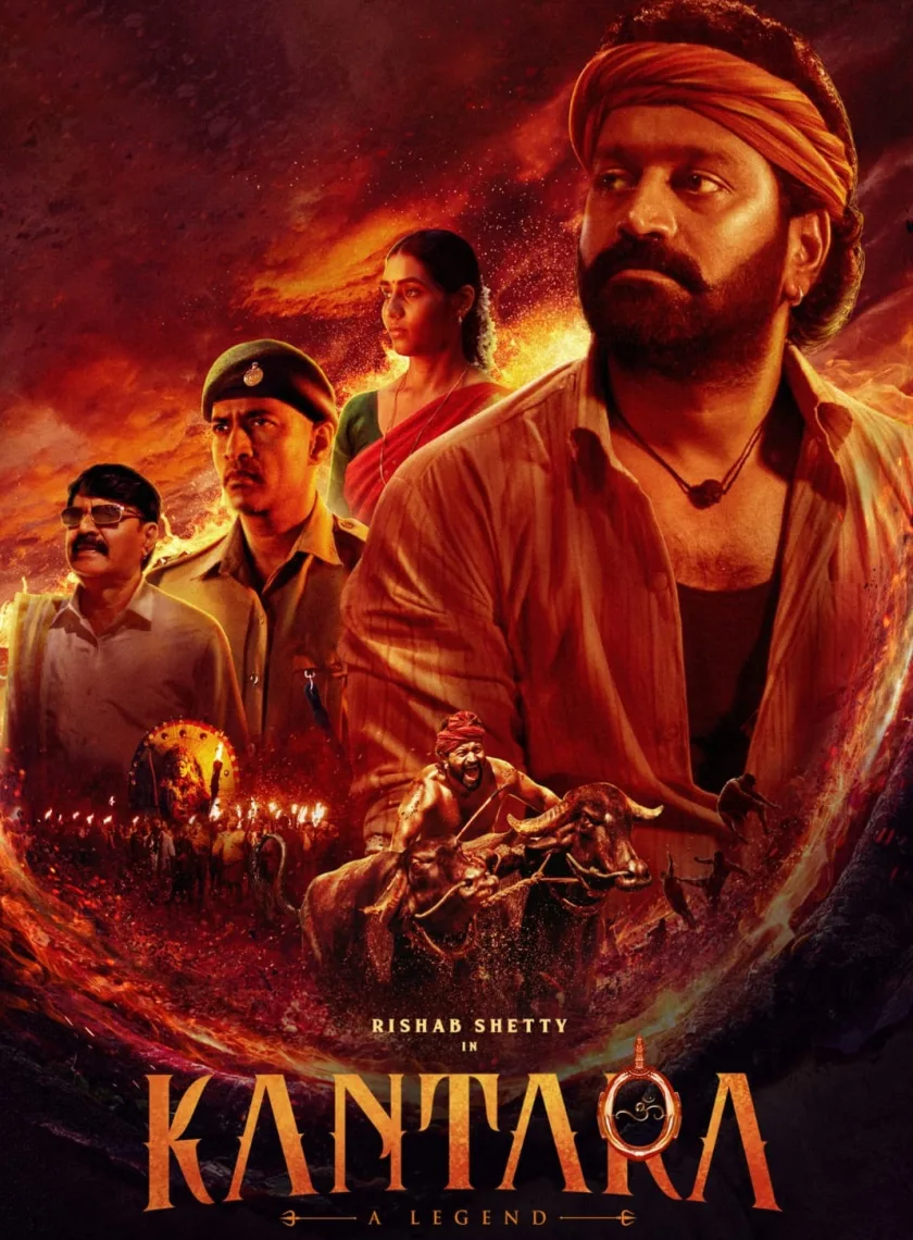 Kantara (2022) (Hindi + Kannada) Dual Audio UnCut Movie HD ESub poster
