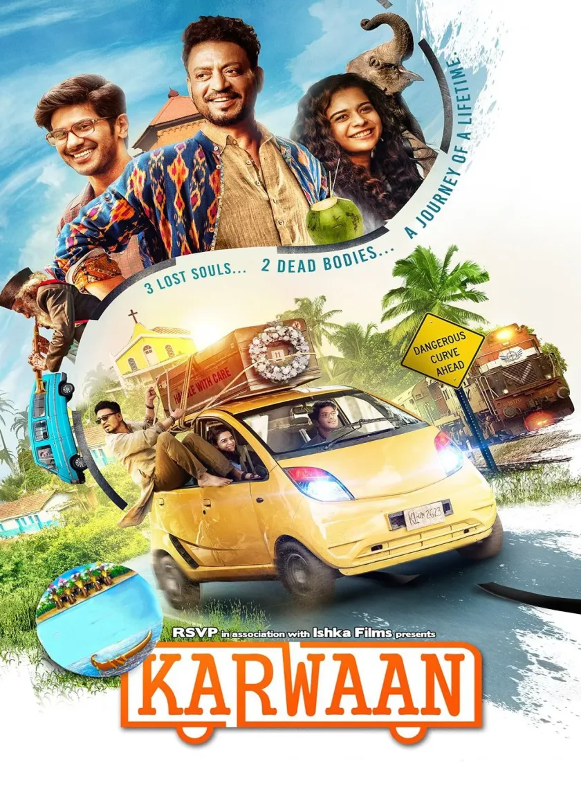 Karwaan (2018) Bollywood Hindi Movie HD ESub poster